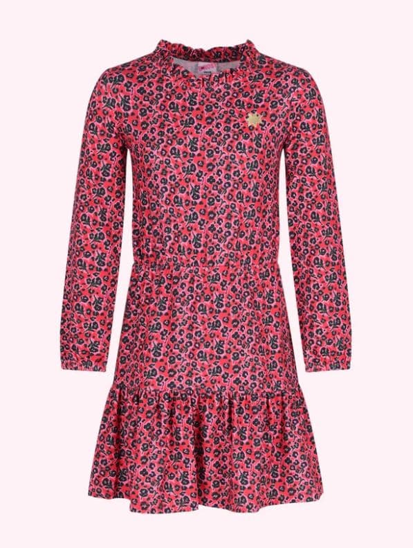 Robe rouge léopard - B. NOSY