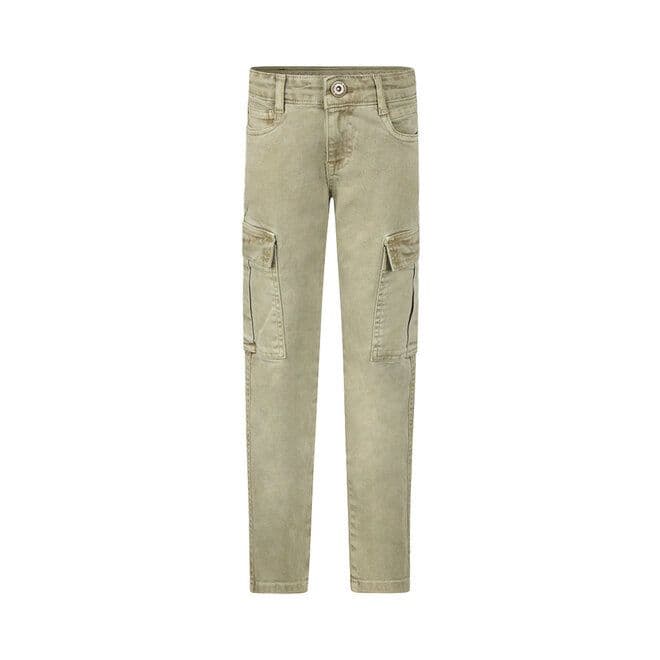 Jeans à poche, slim kaki - NWNM