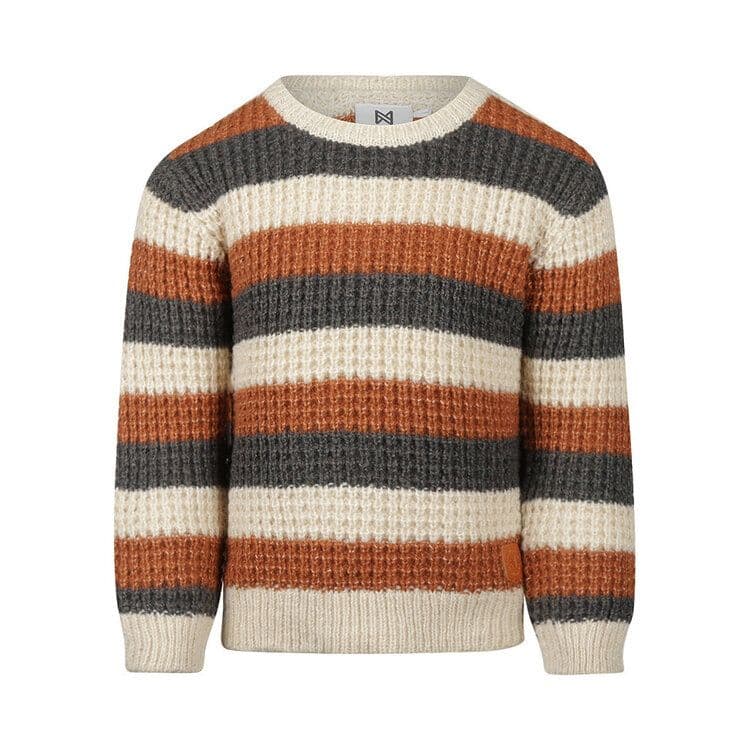 Pull en maille tricolore - KOKO NOKO