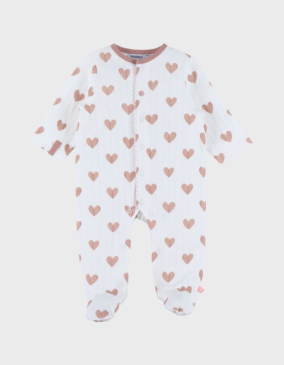 Pyjama coton coeurs - NOUKIES