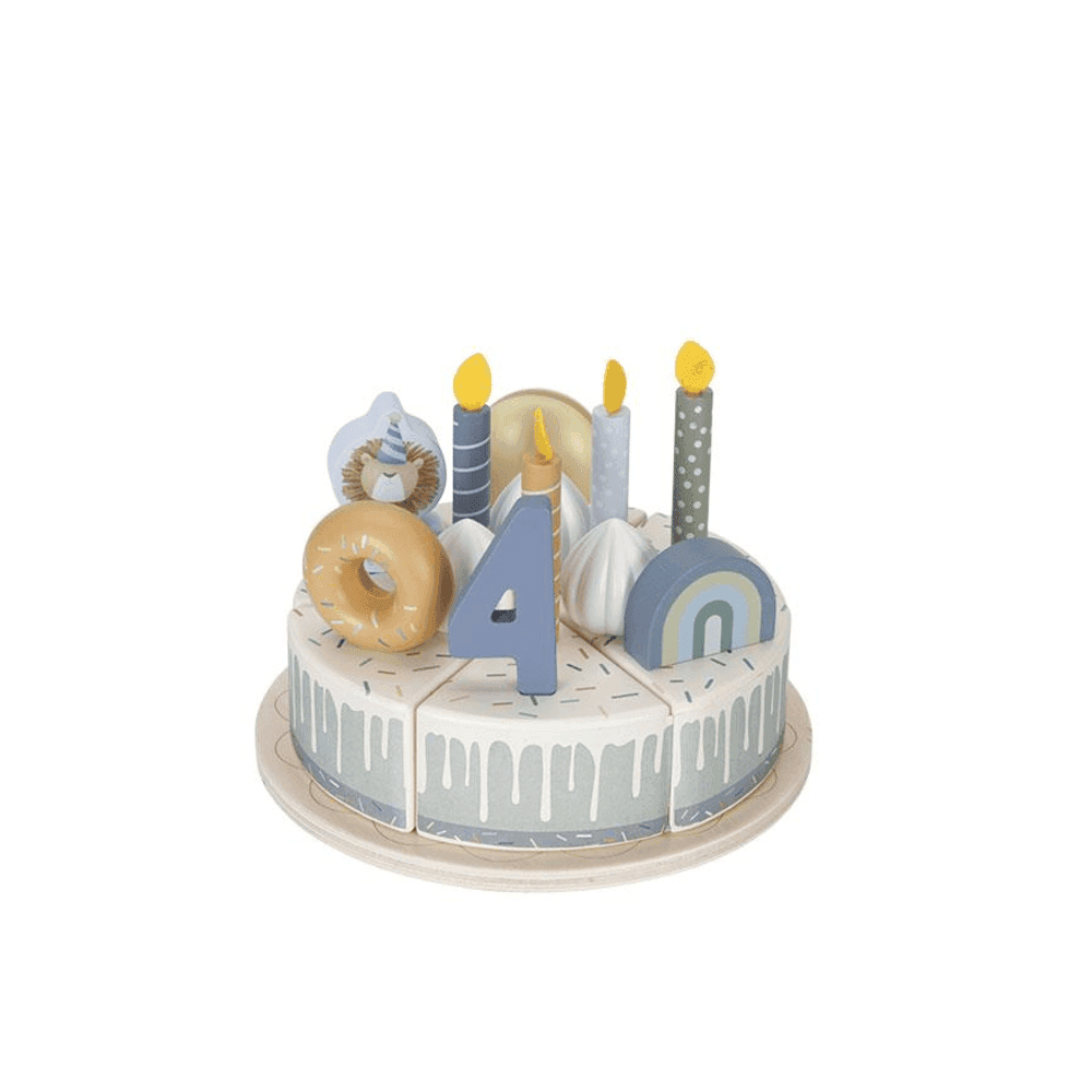 Gâteau d’anniversaire bleu - LITTLE DUTCH