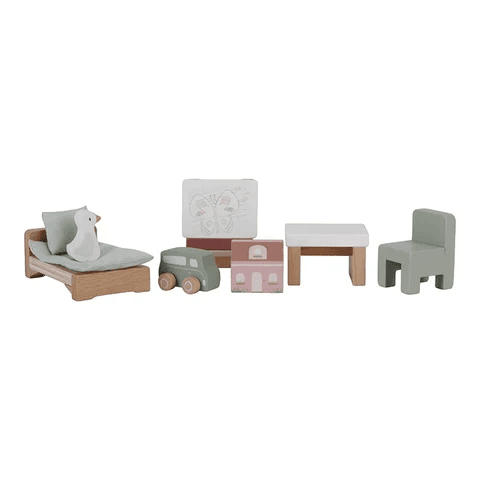 Ensemble chambre d’enfant pour maison de poupée - LITTLE DUTCH
